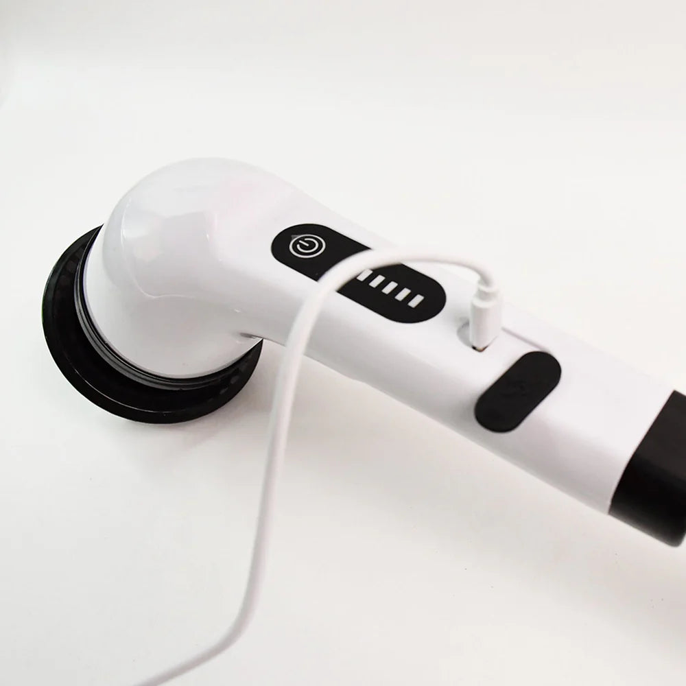 9-in-1 Electric Spin Scrubber – Deep Clean Without Bending or Hand Pain