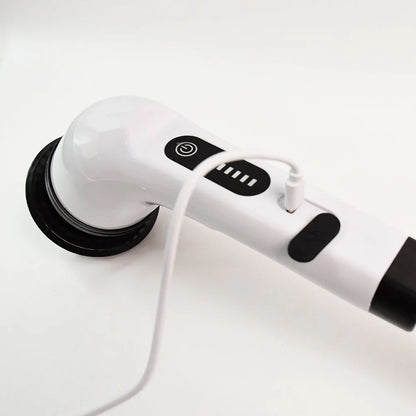 9-in-1 Electric Spin Scrubber – Deep Clean Without Bending or Hand Pain