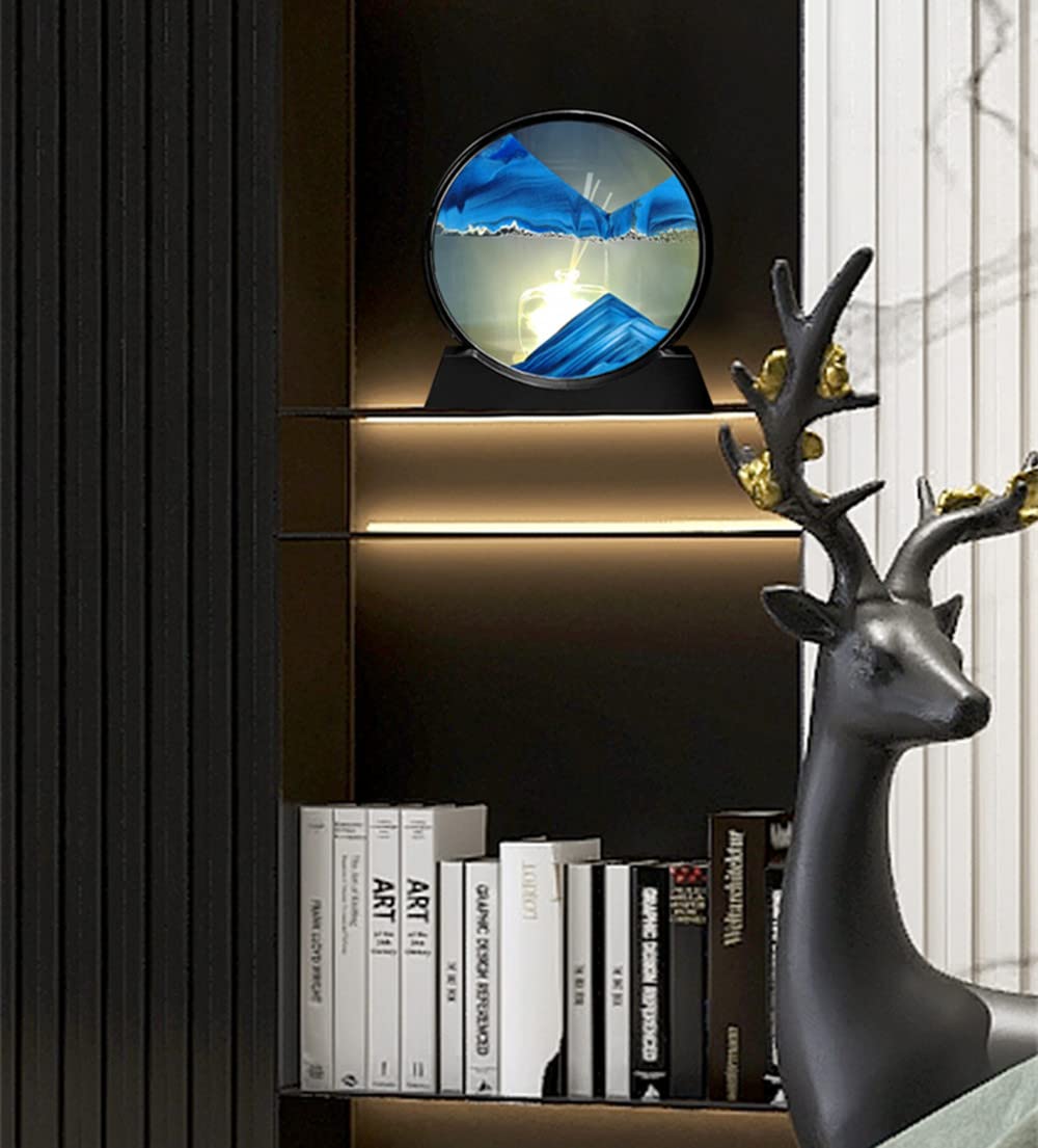 Dynamic Flowing Sand Art