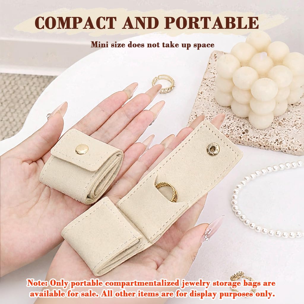 Mini Travel Jewellery Pouch (Buy1 Get1 Free)