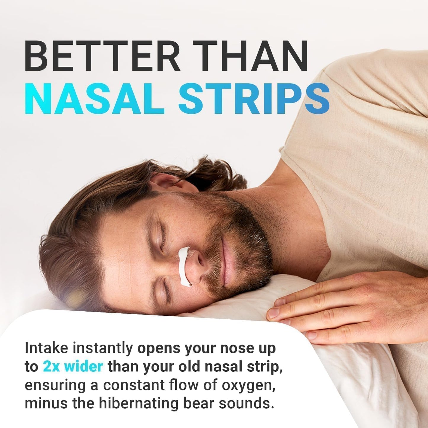 Magnetic Nasal Strips – Instant Breathing Relief for Sleep, Snoring & Sports