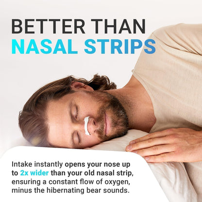 Magnetic Nasal Strips – Instant Breathing Relief for Sleep, Snoring & Sports