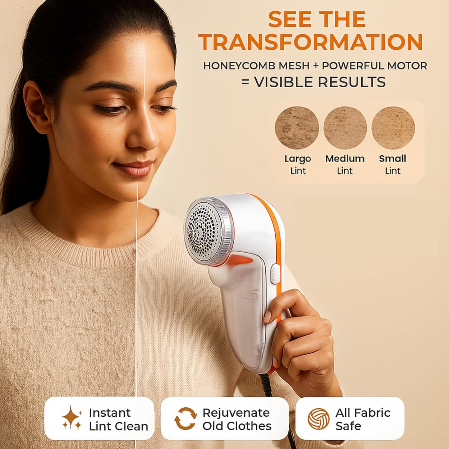 Electric Lint Remover For All Fabrics