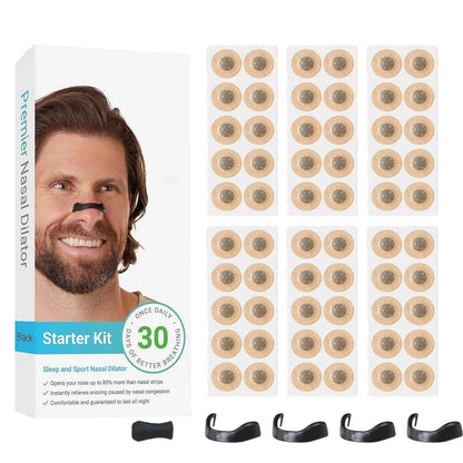 Magnetic Nasal Strips – Instant Breathing Relief for Sleep, Snoring & Sports